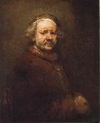 REMBRANDT Harmenszoon van Rijn Self-Portrait ey France oil painting artist